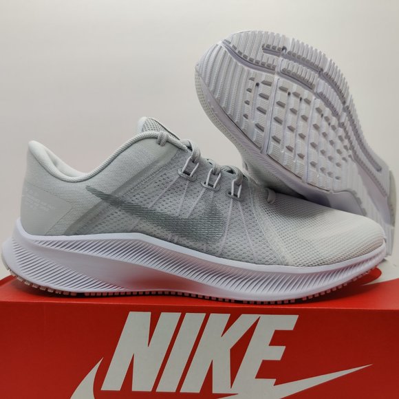Women's Nike Quest 4 Road Running Shoes White Size 11 DA1106-100 - Picture 5 of 8
